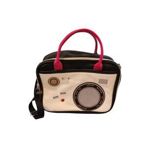 Betsey Johnson Paparazzi Lunch Tote Bag, Stylish Insulated Cooler, Chic & Fun